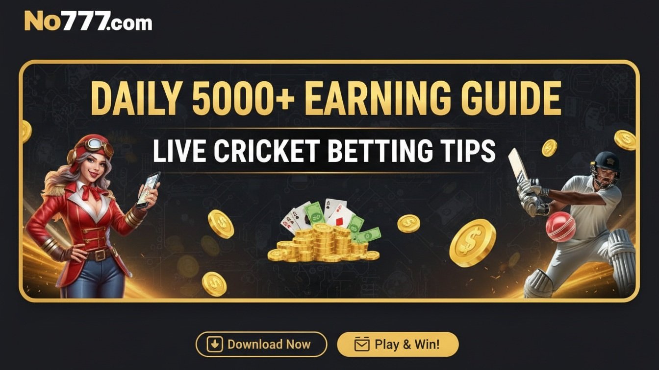 No777 Game App: Daily 5000+ Earning Guide & Live Cricket Betting Tips